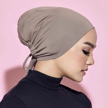 Picture of Muslim Women's Adjustable Underscarf Cap – Stretchy Modal Fabric, Solid Color, Inner Hijab Cap