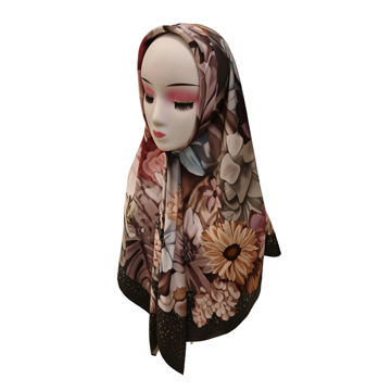 Picture of Noorahi’s Braight Satin Hijab Scarf – NRSM-BSBS-25X
