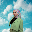Picture of Noorahi's Designer Premium Cotton Hijab Scarf 115cm x 115cm - NRXW-PC115X21-P004