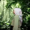 Picture of Noorahi's Designer Premium Satin Hijab Scarf 115cm x 115cm - NRXW-ST115X42-P004