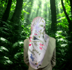 Picture of Noorahi's Designer Premium Satin Hijab Scarf 115cm x 115cm - NRXW-ST115X42-P004