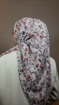 Picture of Noorahi’s Designer Premium Pearl Chiffon Hijab Scarf (Baby Seam Stitching) – 115cm x 115cm - NRSM-PCBS-20X