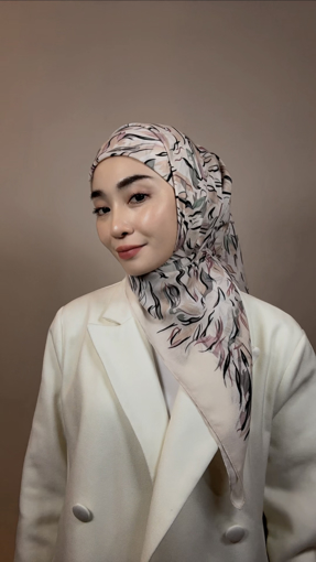 Picture of Noorahi’s Designer Premium Cotton Voile Hijab Scarf (Baby Seam Stitching) – 115cm x 115cm - NRSM-CV45SBS-15X