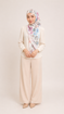 Picture of Noorahi's Aromatic Designer Premium Cotton Voile Hijab Scarf (Baby Seam Stitching) 115cm x 115cm - NRQT-APCV115X27-P001