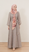 Picture of Noorahi's Aromatic Designer Premium Cotton Voile Hijab Scarf (Baby Seam Stitching) 115cm x 115cm - NRQT-APCV115X27-P005