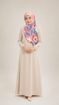 Picture of Noorahi's Aromatic Designer Premium Cotton Voile Hijab Scarf (Baby Seam Stitching) 115cm x 115cm - NRQT-APCV115X27-P007