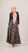 Picture of Noorahi's Aromatic Designer Premium Cotton Voile Hijab Scarf (Baby Seam Stitching) 115cm x 115cm - NRQT-APCV115X27-P012