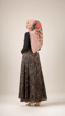 Picture of Noorahi's Aromatic Designer Premium Cotton Voile Hijab Scarf (Baby Seam Stitching) 115cm x 115cm - NRQT-APCV115X27-P018