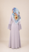 Picture of Noorahi's Aromatic Designer Premium Cotton Voile Hijab Scarf (Baby Seam Stitching) 115cm x 115cm - NRQT-APCV115X27-P020