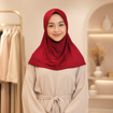 Picture of Noorahi's Plain Instant Hijab Premium Crystal Hemp Soft Series