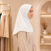 Picture of Noorahi's Plain Instant Hijab Premium Crystal Hemp Soft Series